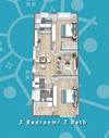 2/2 2 Bedroom 2 Bath